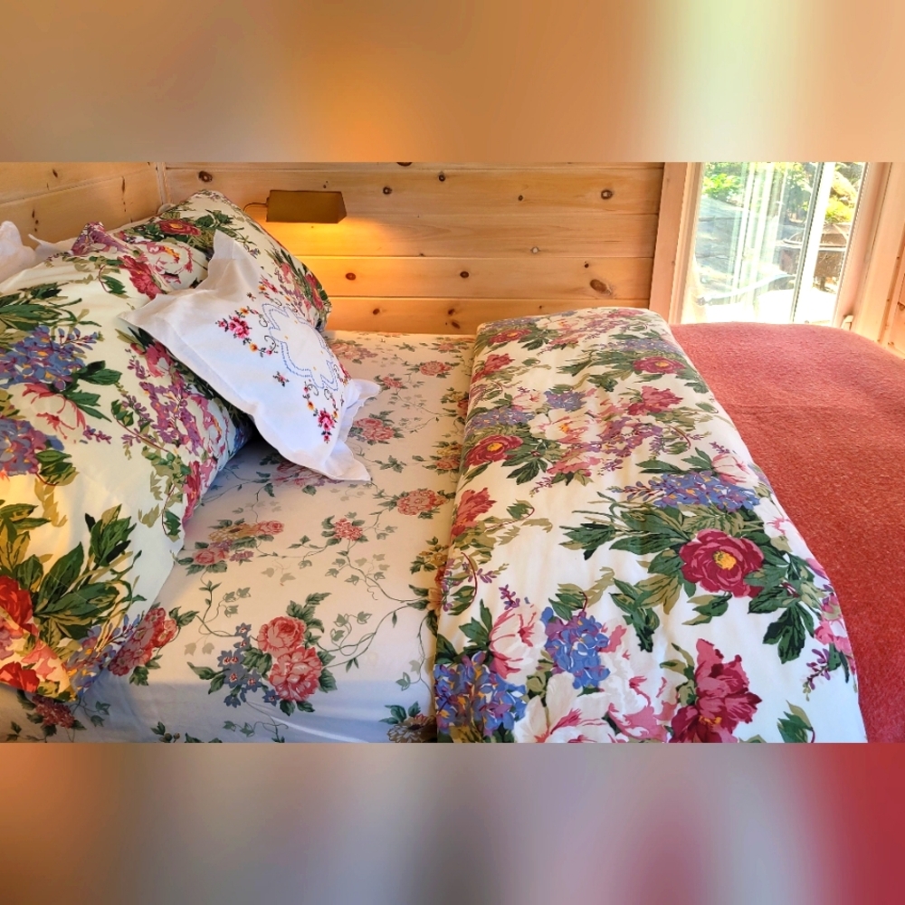 Vintage Double / Full Size 5pc Bedding Curation - Picture 2 of 12
